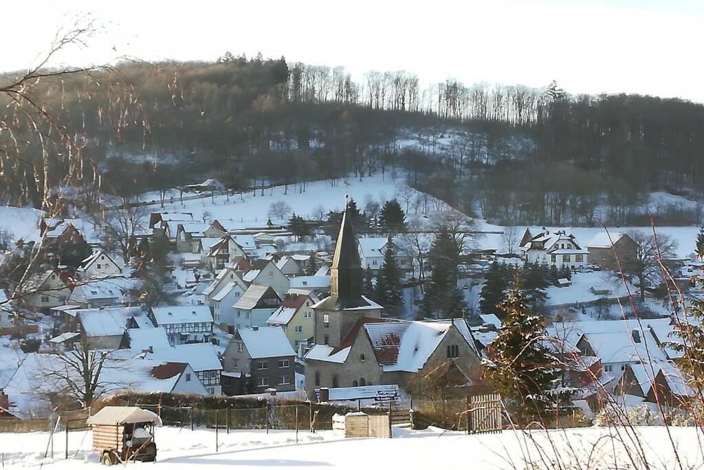 Ferienhaus Zum Kuckuck, Wng 2, Urlaub Im Eichsfeld Kallmerode Luaran gambar
